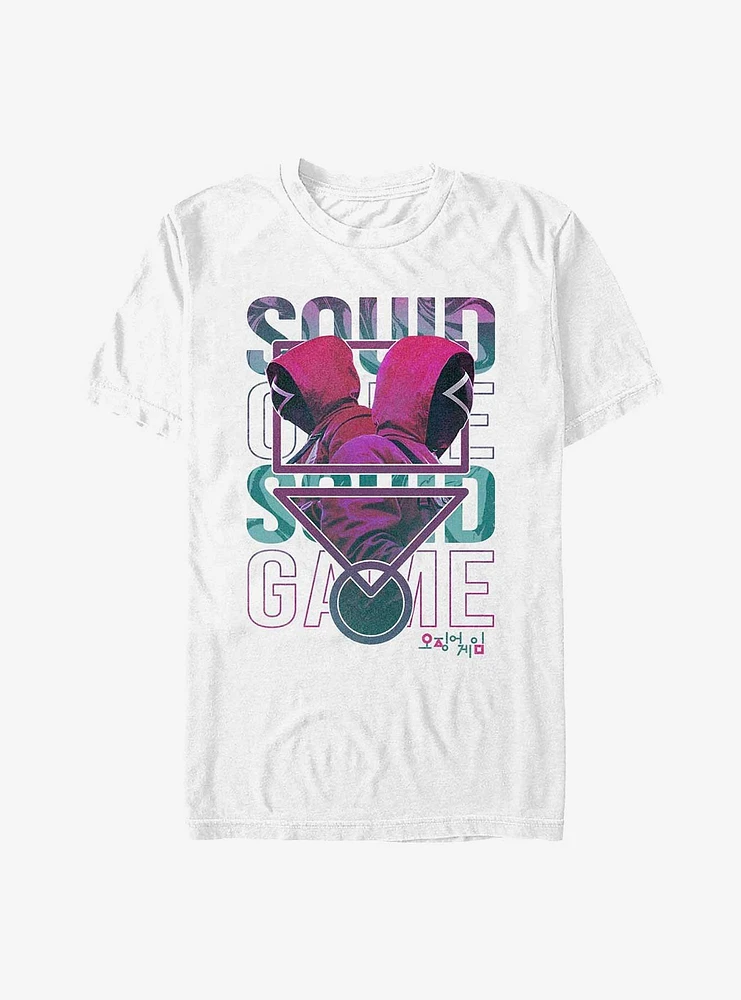 Squid Game Symbol With Stacks T-Shirt