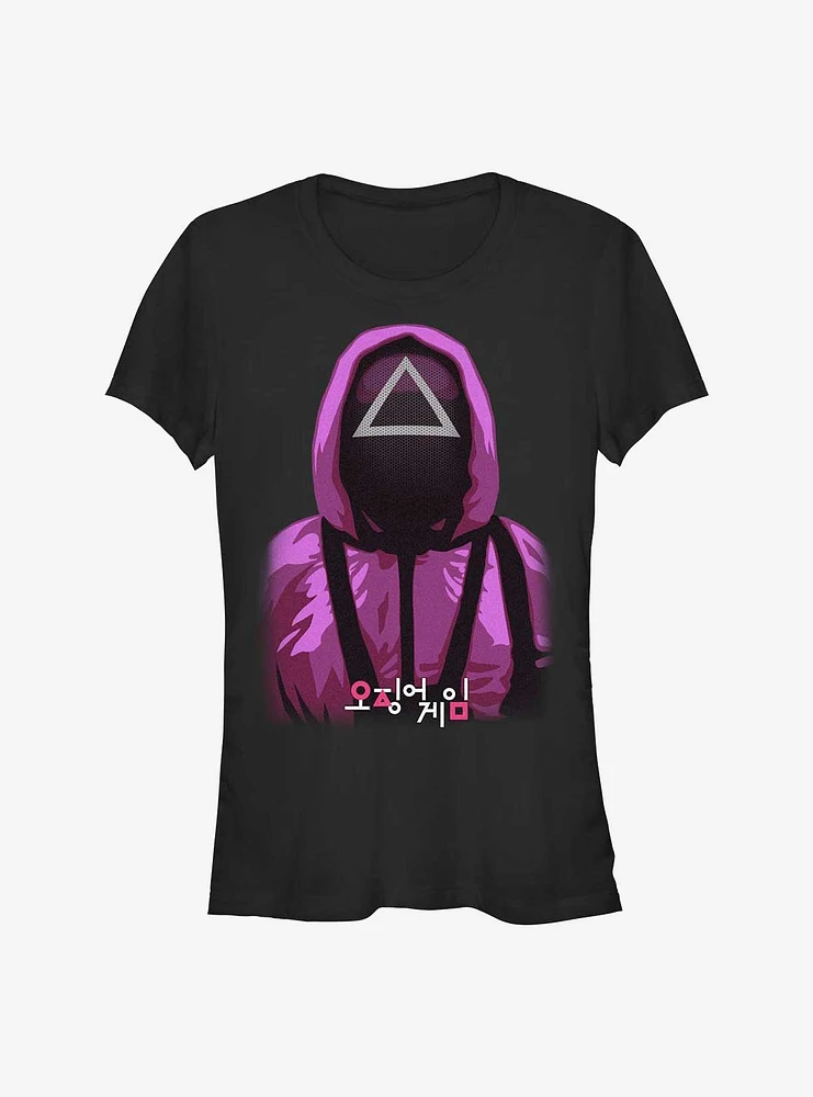 Squid Game Triangle Guy Girls T-Shirt