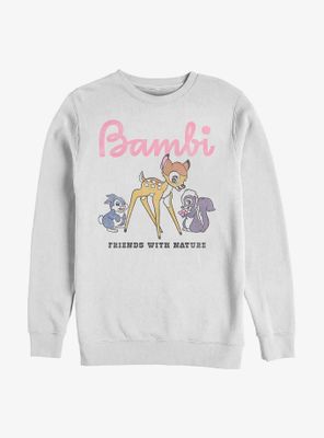 Disney Bambi Friends With Nature Sweatshirt