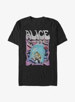 Disney Alice Wonderland Groovy Poster T-Shirt