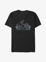 Disney Alice Wonderland Gradient & White Rabbit T-Shirt