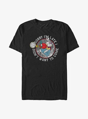 Disney Alice Wonderland Late White Rabbit T-Shirt