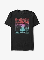 Disney Alice Wonderland Gradient Poster T-Shirt