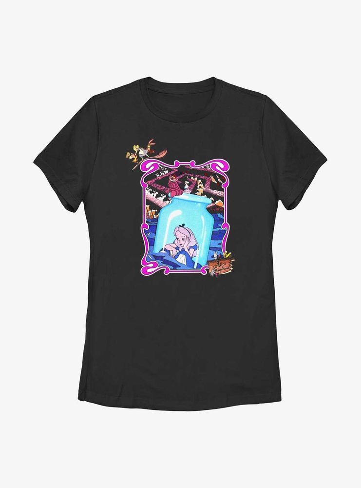 Disney Alice Wonderland A Bottle Womens T-Shirt