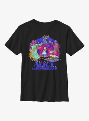 Disney Alice Wonderland Full Of Wonder Youth T-Shirt