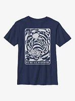 Disney Alice Wonderland Mad Here Cheshire Cat Card Youth T-Shirt