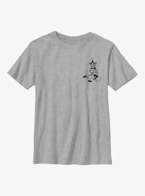 Disney Alice Wonderland Vintage Line Mad Hatter Youth T-Shirt