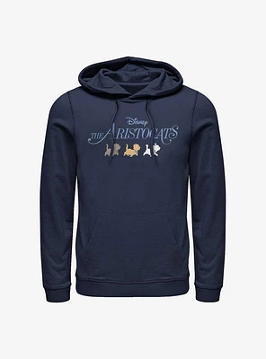 Disney The Aristocats Kitten Walk Logo Hoodie