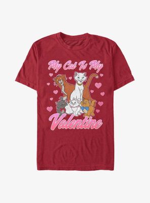 Disney The Aristocats Valentine Cat T-Shirt
