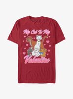 Disney The Aristocats Valentine Cat T-Shirt