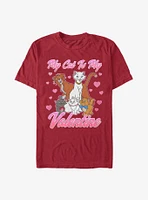 Disney The Aristocats Valentine Cat T-Shirt