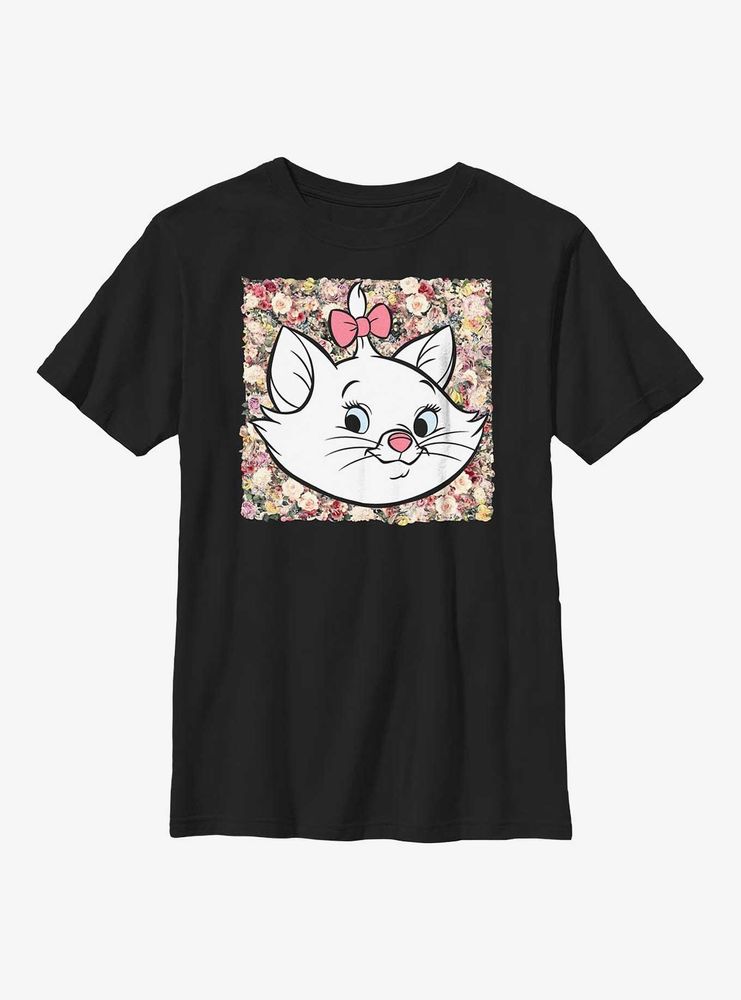 Disney The Aristocats Floral Marie Youth T-Shirt