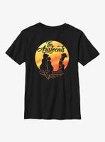 Disney The Aristocrats Moon Silhouette Youth T-Shirt