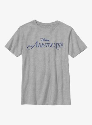 Disney The Aristocrats Plain Logo Youth T-Shirt