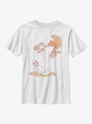 Disney The Aristocrats Raining Petals Youth T-Shirt