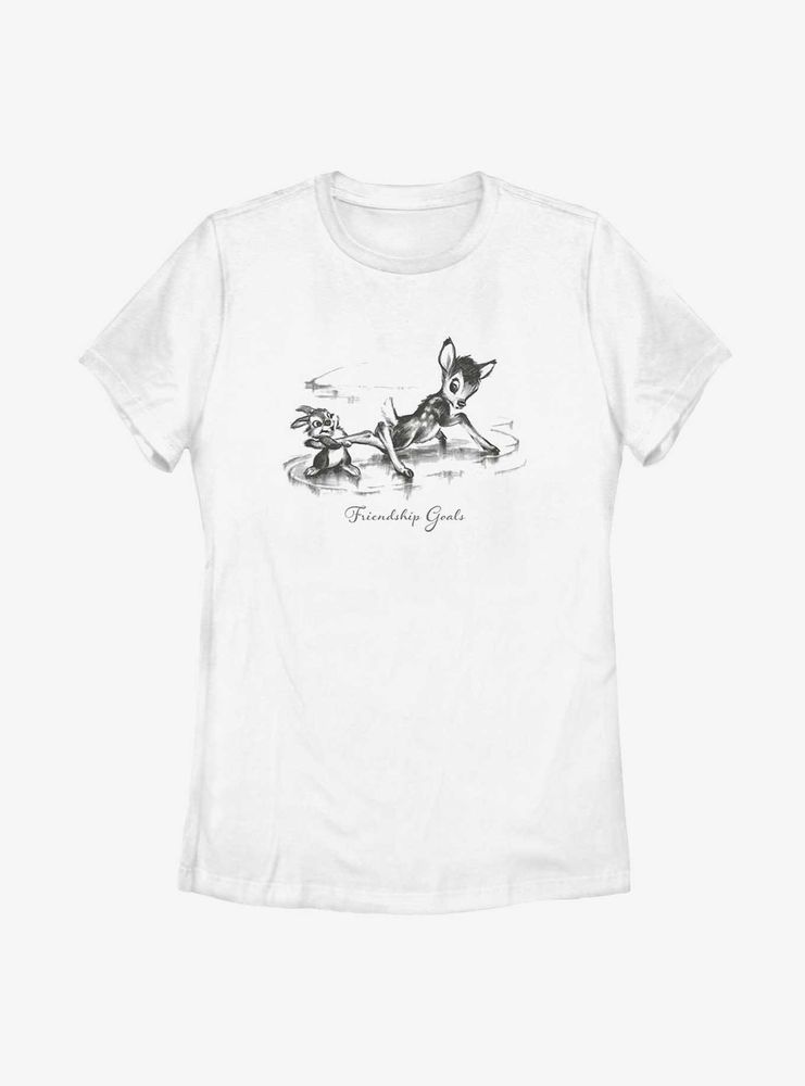 Disney Bambi Friendship Goals Womens T-Shirt