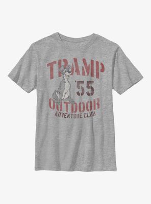 Disney Lady And The Tramp Outdoor Adventure Club Youth T-Shirt