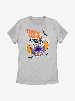 Disney Lilo And Stitch Trick Or Mischief Womens T-Shirt