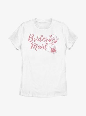 Disney Minnie Mouse Bridesmaid Womens T-Shirt