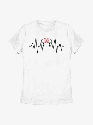Disney Minnie Mouse Heartline Womens T-Shirt