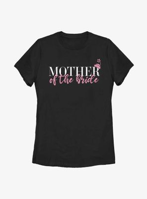 Disney Minnie Mouse Mother Of The Bride Womens T-Shirt