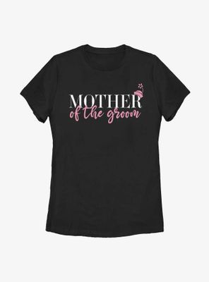 Disney Minnie Mouse Mother Of The Groom Womens T-Shirt