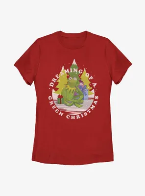 Disney The Muppets Dreaming Of A Green Christmas Womens T-Shirt