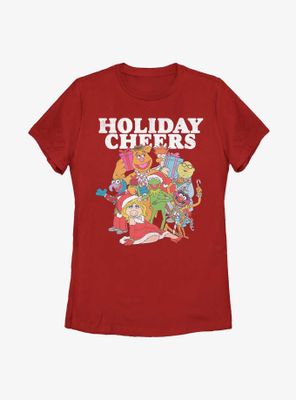 Disney The Muppets Holiday Cheers Womens T-Shirt