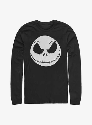 Disney The Nightmare Before Christmas Big Face Jack Skellington Long-Sleeve T-Shirt