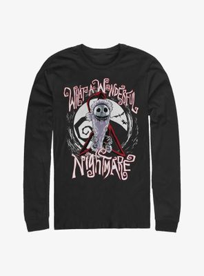 Disney The Nightmare Before Christmas Santa Jack Wonderful Long-Sleeve T-Shirt