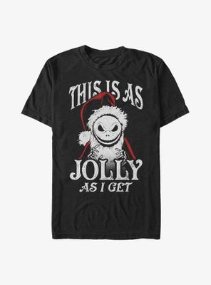 Disney The Nightmare Before Christmas Jolly Santa Jack T-Shirt