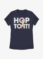 Disney Winnie The Pooh Tigger Hop To It! Womens T-Shirt