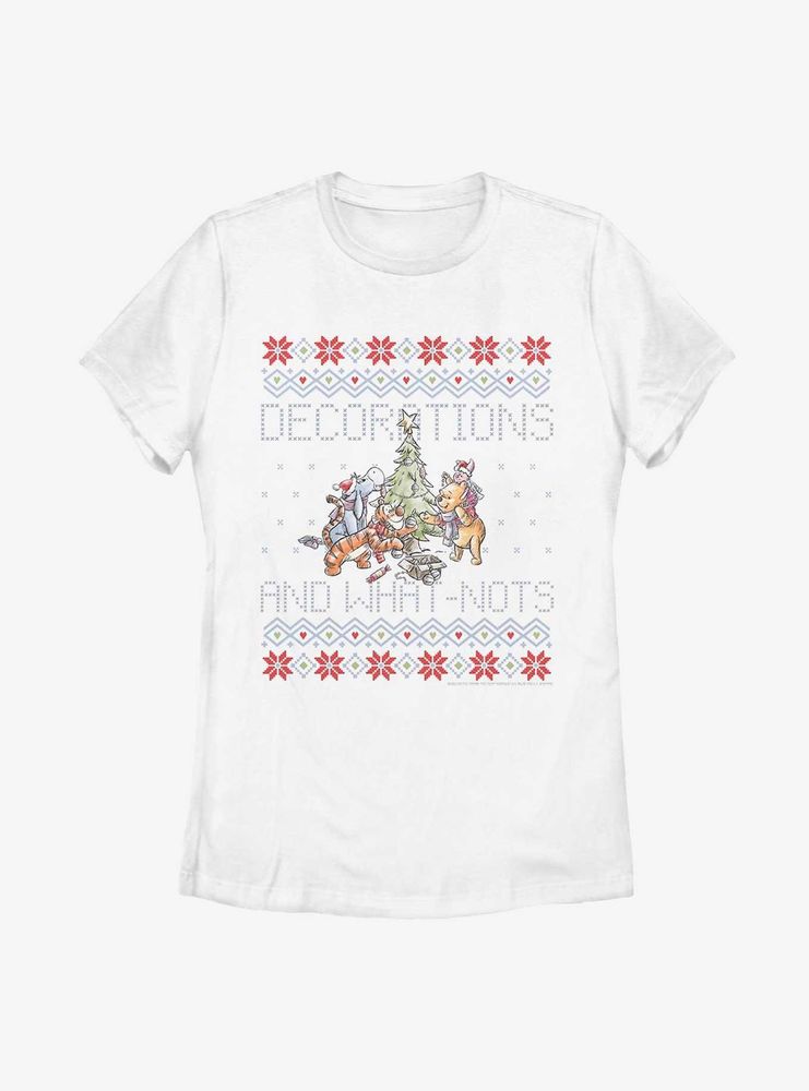 Disney Winnie The Pooh Decorations And What-Nots Womens T-Shirt