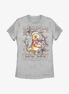 Disney Winnie The Pooh Holidays Womens T-Shirt