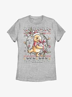 Disney Winnie The Pooh Holidays Womens T-Shirt