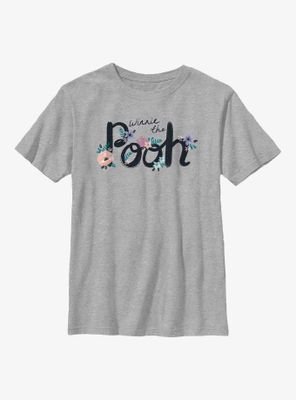 Disney Winnie The Pooh Eeyore Name Art Youth T-Shirt