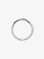 16G Steel Opal Finish Hinged Clicker
