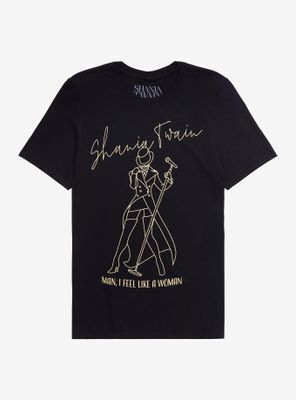 Shania Twain Man, I Feel Like A Woman Girls T-Shirt