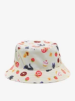 Studio Ghibli Kiki's Delivery Service Jiji & Jam Bucket Hat