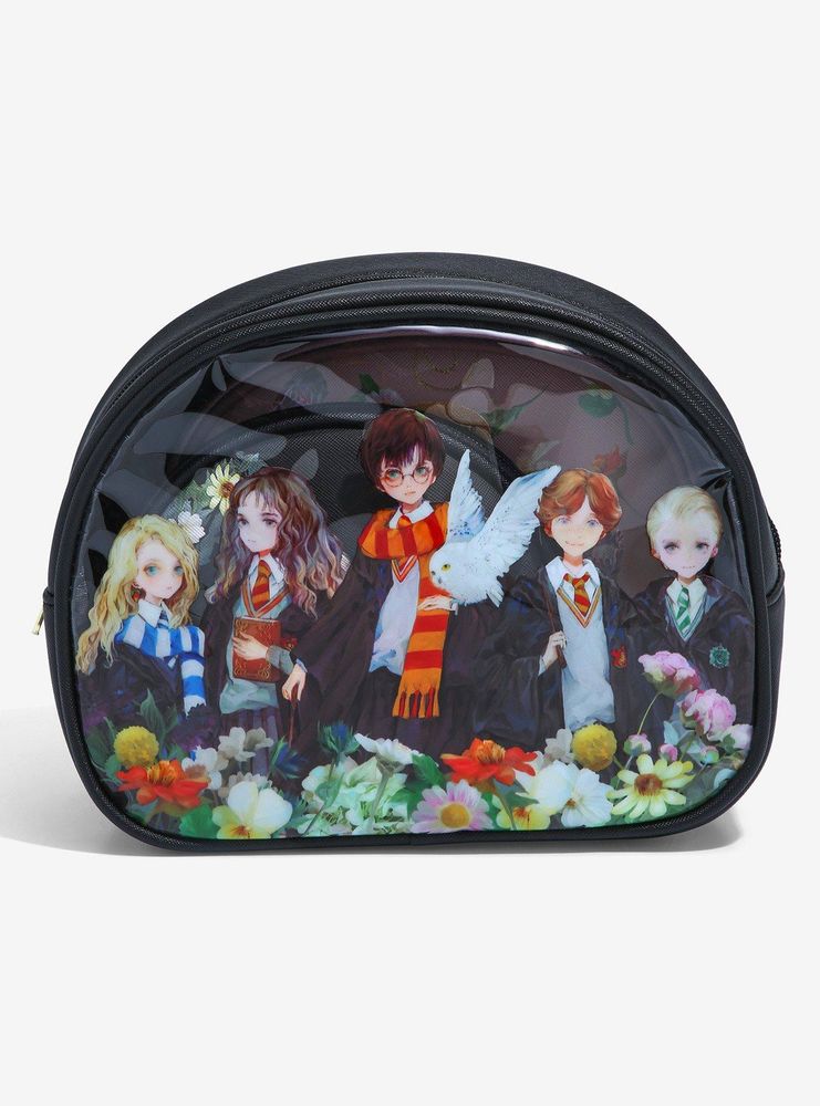 Harry Potter Characters Botanical Group Portrait Cosmetic Bag Set - BoxLunch Exclusive