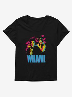 Wham! Pop Art Girls T-Shirt Plus