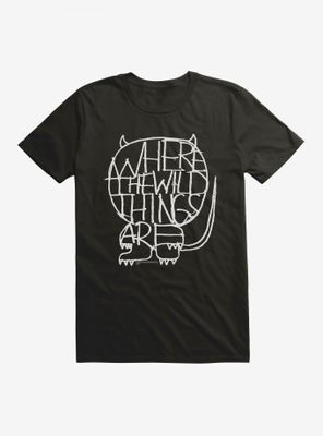 Where The Wild Things Are Doodle T-Shirt