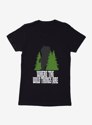 Where The Wild Things Are Hiding Plain Sight Womens T-Shirt