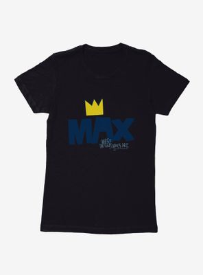 Where The Wild Things Are King Max Crown Womens T-Shirt