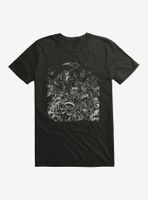 Grim Adventures Of Billy And Mandy Sketch Art T-Shirt