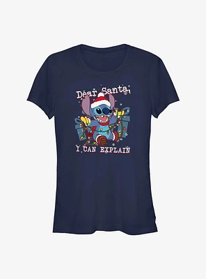 Disney Lilo & Stitch Dear Santa Girls T-Shirt