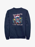 Disney Lilo & Stitch Dear Santa Crew Sweatshirt