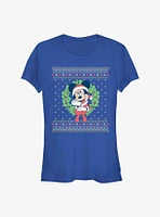 Disney Mickey Mouse Christmas Girls T-Shirt