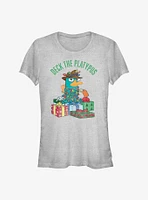 Disney Phineas And Ferb Wrapped Up Perry Girls T-Shirt