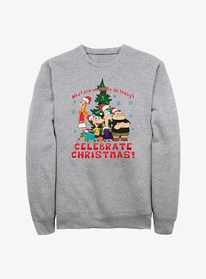 Disney Phineas And Ferb Christmas Crew Sweatshirt